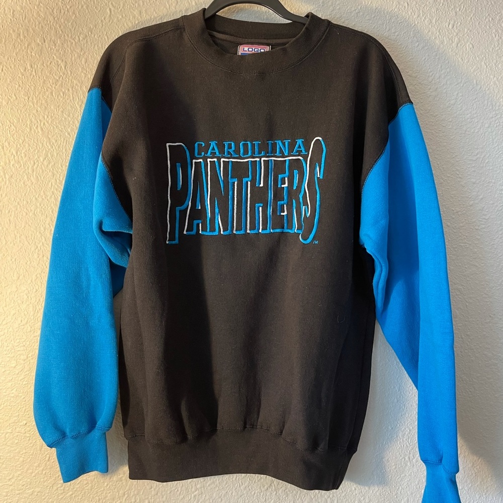 LOGO 7 Carolina Panthers Vintage Pullover